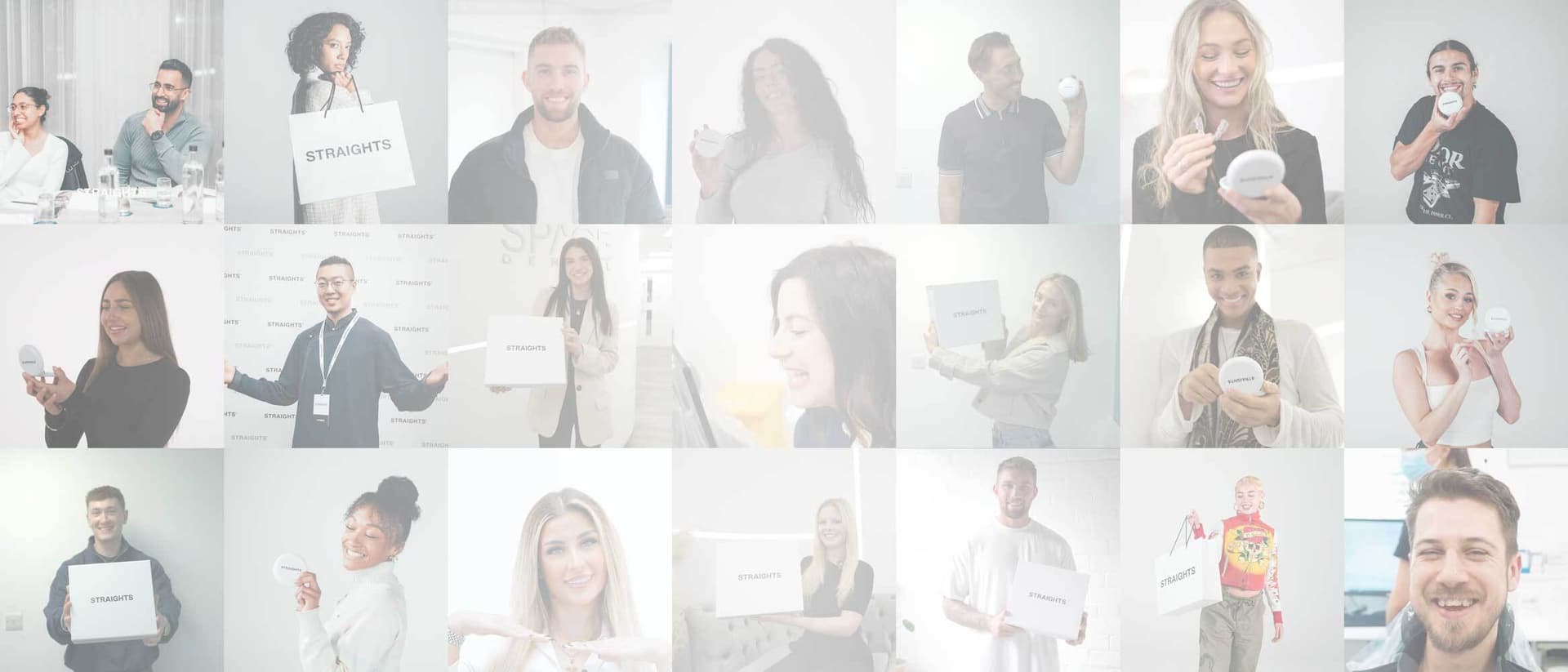 Straights smile grids